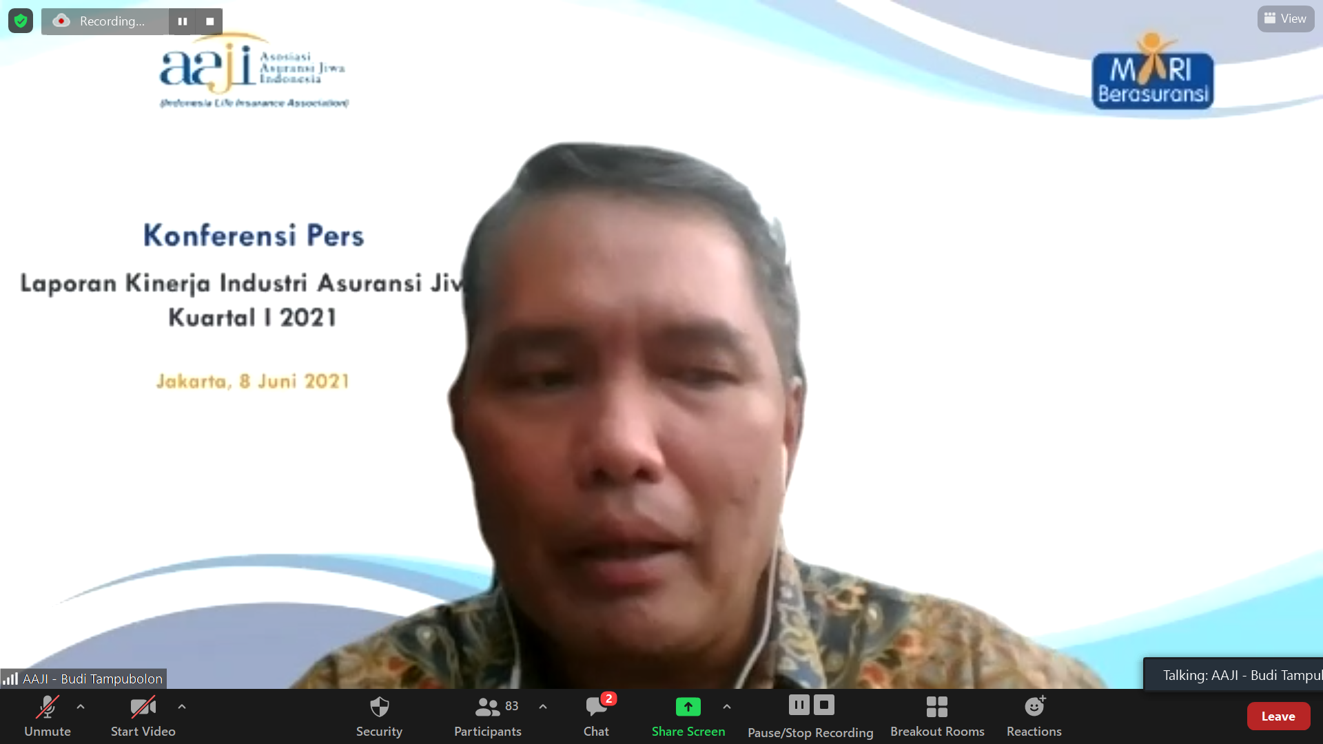 Workshop Duta Literasi Keuangan AAJI